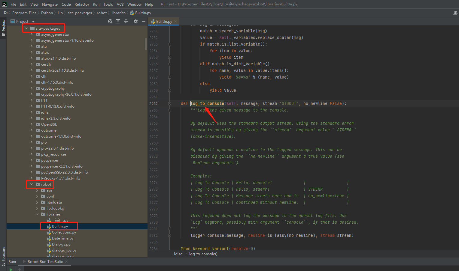 初识RobotFrameWork 特性及文件构成